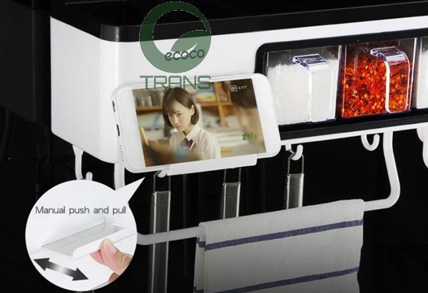 Giá kệ treo đồ bếp Ecoco cao cấp
