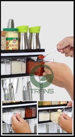Giá kệ treo đồ bếp Ecoco cao cấp
