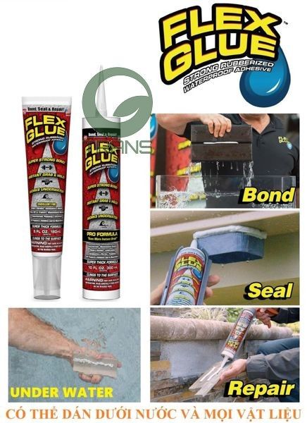 Keo dán silicon Flex Glue 180ml