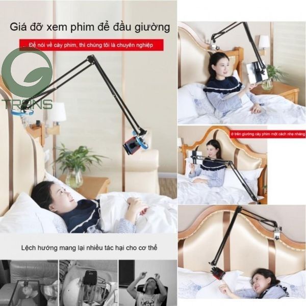 Kẹp ipad đầu giường