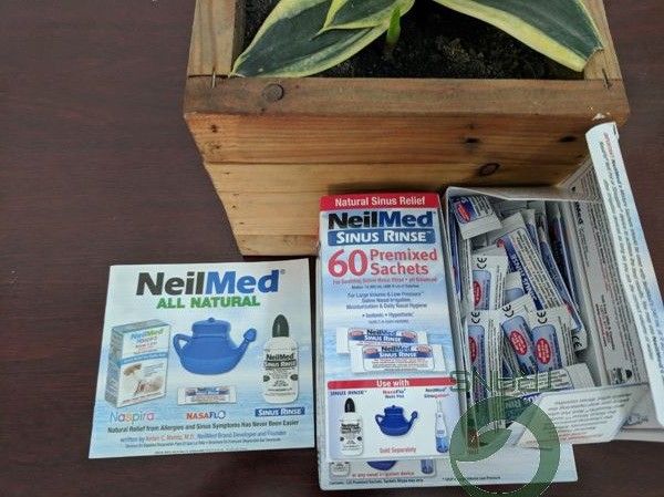 120 gói muối neilmed sinus rinse premixed
