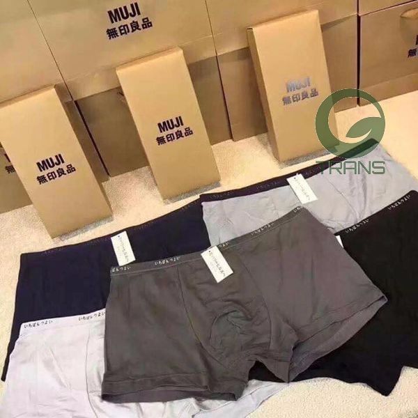 Bộ 5 Quần lót sịp đùi Muji Nhật Bản
