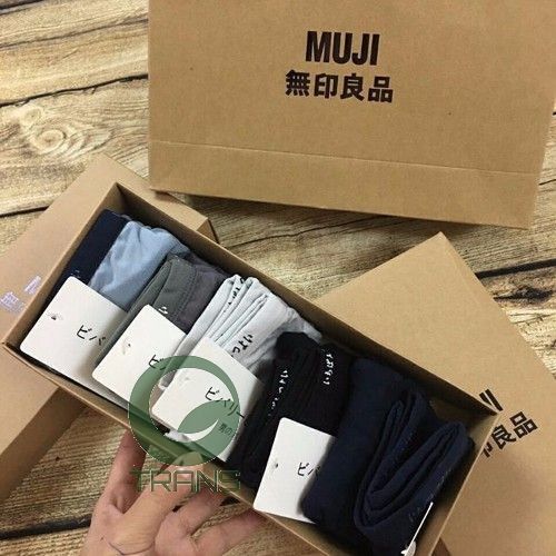 Bộ 5 Quần lót sịp đùi Muji Nhật Bản