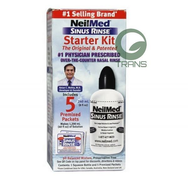 Bộ bình rửa mũi Neilmed Sinus Rinse Starter Kit