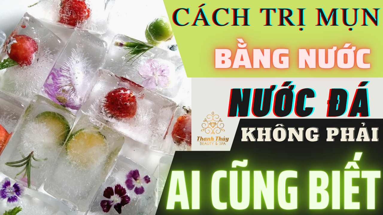 Cách trị mụn bằng nước đá không phải ai cũng biết .