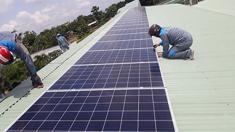 Hệ thống Điện mặt trời hòa lưới 6.05KWP - tỉnh Đồng Nai
