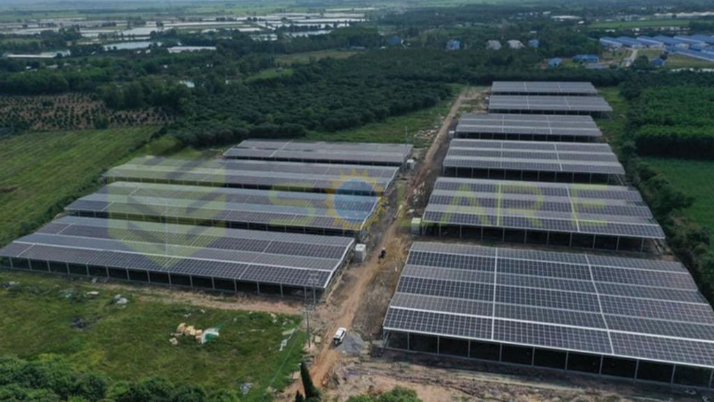 Dự Án Điện Mặt Trời Phú Thanh với tổng công suất 5MW