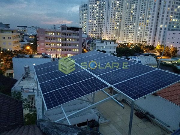 Điện mặt trời hòa lưới tại nhà bè Thành Phố Hồ Chí Minh