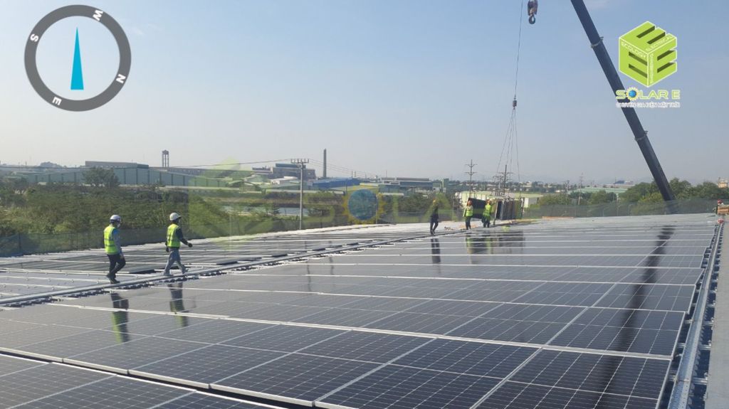 Dự án điện mặt trời Nhà máy Đạm Ninh Bình với tổng công suất 3.8 MWp