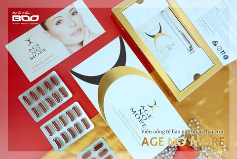 AGE NO MORE – THƯƠNG HIỆU MỸ PHẨM ỨNG DỤNG THÀNH CÔNG CÔNG NGHỆ TẾ BÀO GỐC