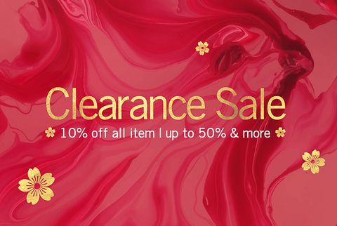 [ĐỪNG BỎ LỠ] CLEARANCE SALE - ĐỢT ƯU ĐÃI CUỐI CÙNG TRONG NĂM!