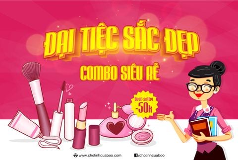 ĐẠI TIỆC SẮC ĐẸP VỚI COMBO SIÊU RẺ