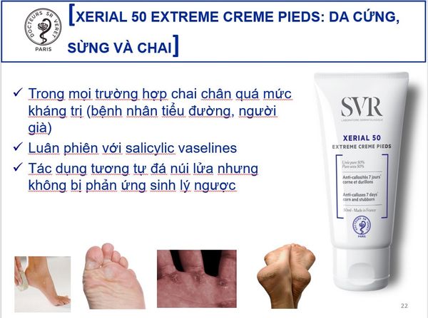 Kem dưỡng da làm giảm vết chai ở tay chân và khuỷu tay SVR Xerial 50 E - CHỢ TÌNH CỦA BOO | MỸ PHẨM VÀ LÀM ĐẸP