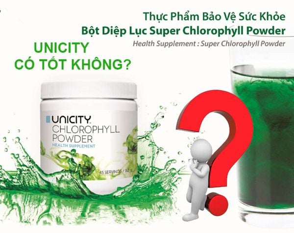 Bột uống Diệp lục Unicity Super Chlorophyll Powder Health Supplement 9 - CHỢ TÌNH CỦA BOO | MỸ PHẨM VÀ LÀM ĐẸP