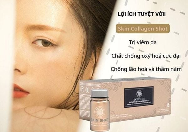 Công dụng nước uống bổ sung collagen Skin Shot bioactive