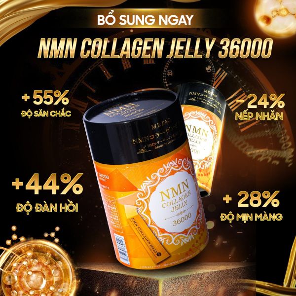 Công dụng thạch  NMN Callogen Jelly 36000