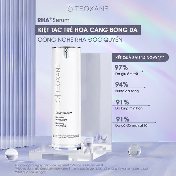 Công dụng tinh chất dưỡng ẩm trẻ hóa da Teoxane RHA Serum