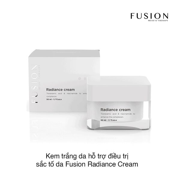 Kem trị nám sáng da Fusion Radiance Cream;