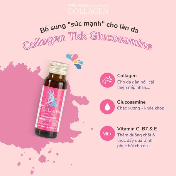 Lưu ý khi sử dụng TKK Collagen 5000mg