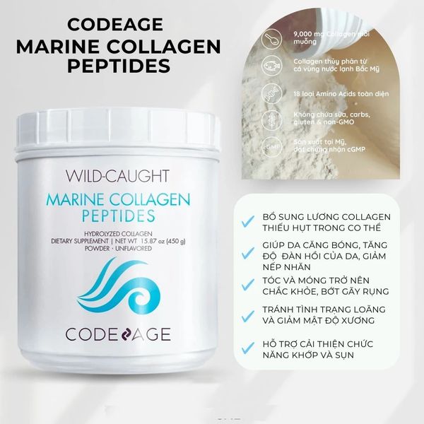 lý do nên chọn ngay marine collagen peptides
