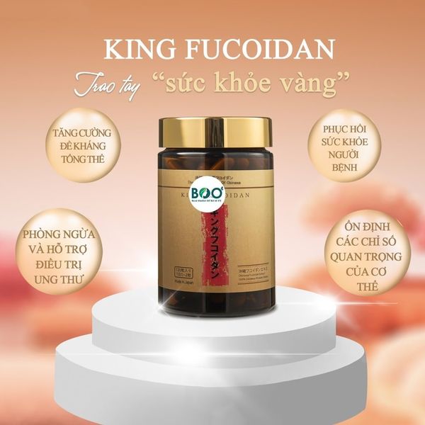 Những Công Dụng Tuyệt Vời của  King Fucoidan