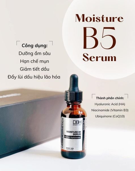 Những Thành Phần Chi Tiết Có Trong DBH Moisture B5