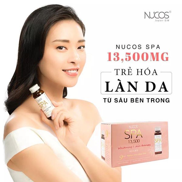 Thức uống bổ sung Collagen Nucos Spa 13,500 Whitening & Skin Therapy 9 – CHỢ TÌNH CỦA BOO | MỸ PHẨM VÀ LÀM ĐẸP