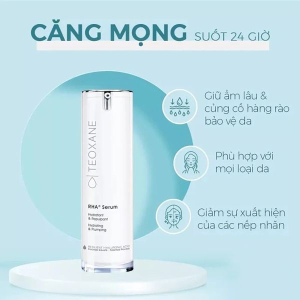 Serum chống oxy hóa Teoxane RHA Thụy Sỹ