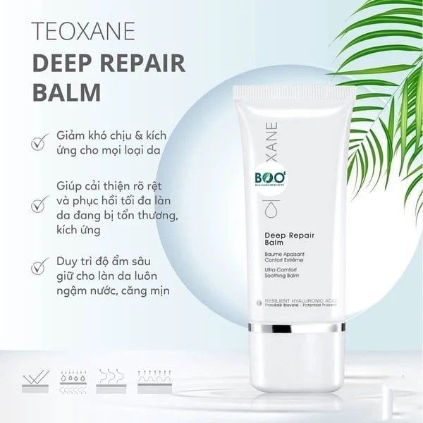 Teoxane Deep Repair Balm sở hữu công dụng tuyệt vời