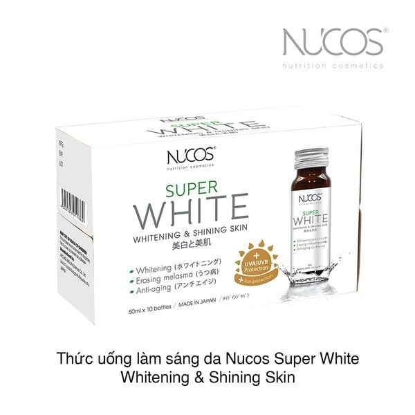 Thức Uống Làm Sáng Da Nucos Super White Whitening & Shining Skin