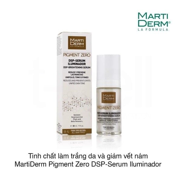 Tinh chất làm trắng da Martiderm Pigment Zero DSP Serum Iluminador