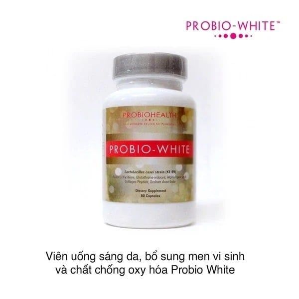 Viên uống men vi sinh Probionhealth Probio - White