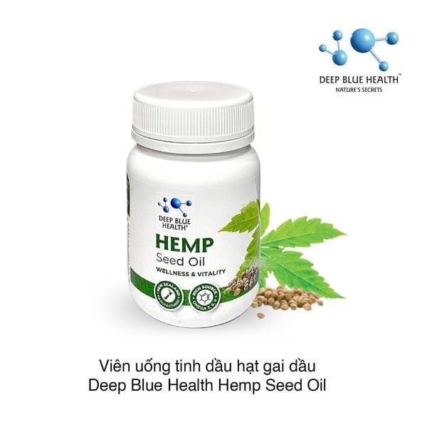Viên Uống  Hạt Gai Dầu Hemp Seed Oil