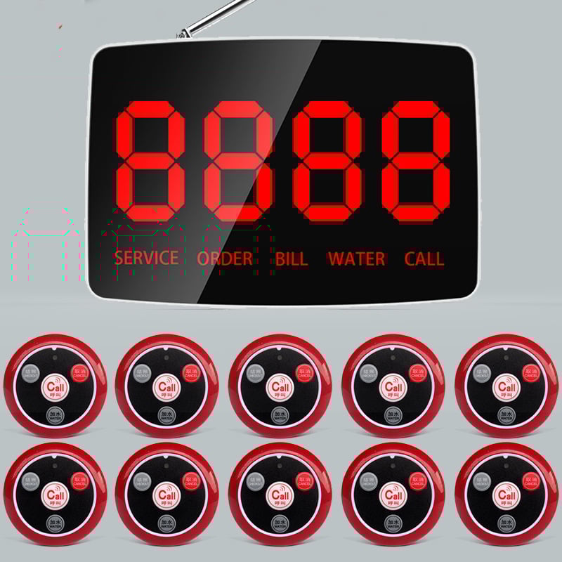 Bộ chuông gọi phục vụ không dây WIRELESS CALL V2