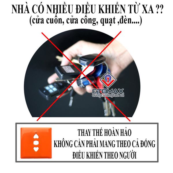 Bộ điều khiển cửa cuốn qua điện thoại tuya smart