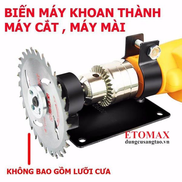 Bộ phụ kiện chuyển máy khoan thành máy cắt đa năng