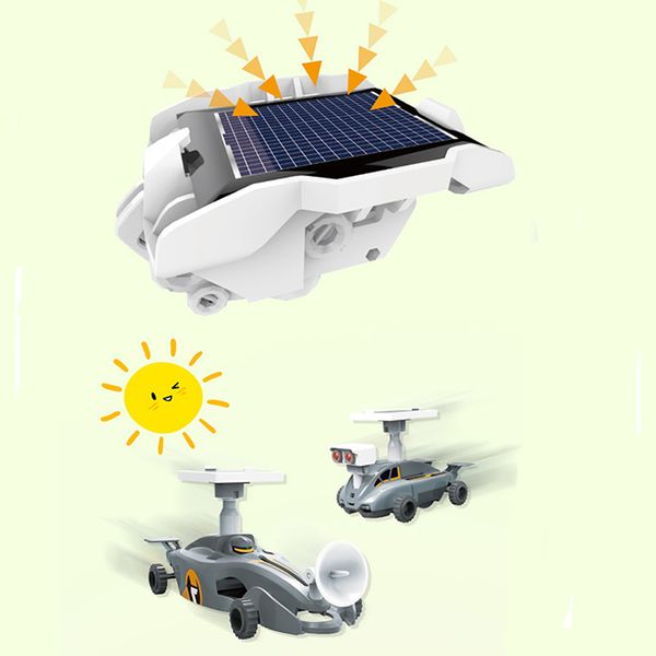 Bộ robot lắp ghép năng lượng mặt trời 4 in 1 - 3