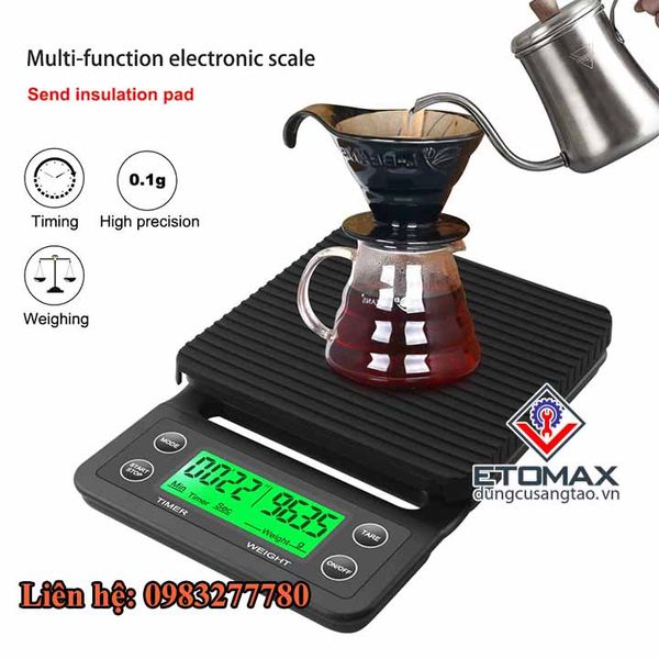 Cânđiện tử pha chế cà phê CX-ceries 3kg