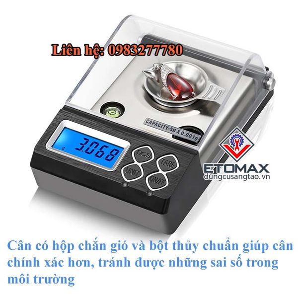 Cân Tiểu LyĐiện Tử CT-33 50g x 0,001g