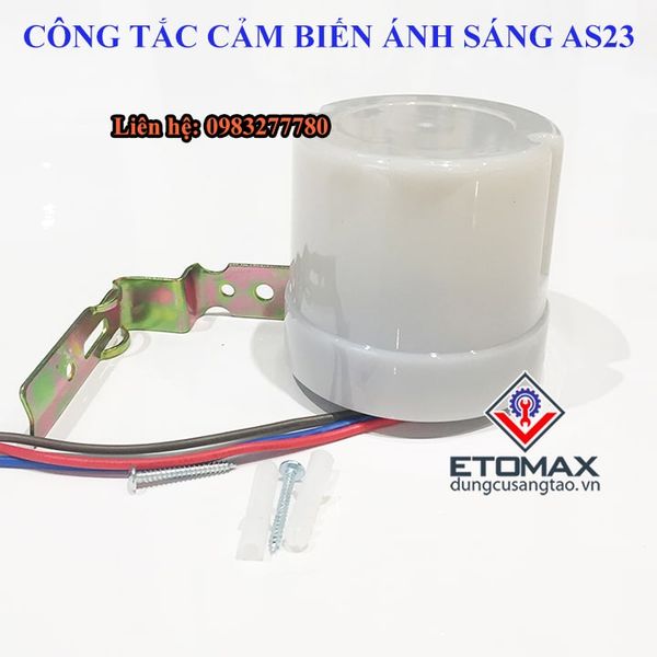 Công tắc cảm biến ánh sáng ngoài trời AS23