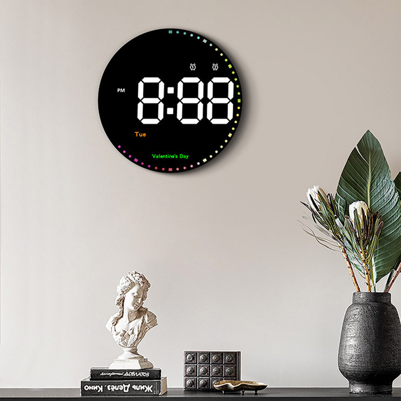 Đồng hồ điện tử treo tường led 3d DS6635