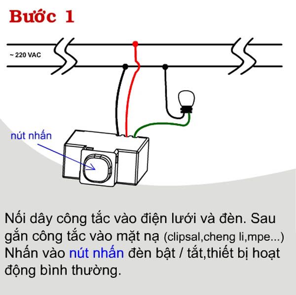 Hướng dẫn sử dụng công tắc điều khiển từ xa IR2A