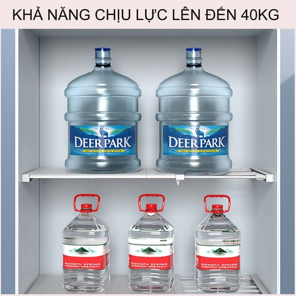 Kệ chia ngăn đa năng không cần khoan bắt vít