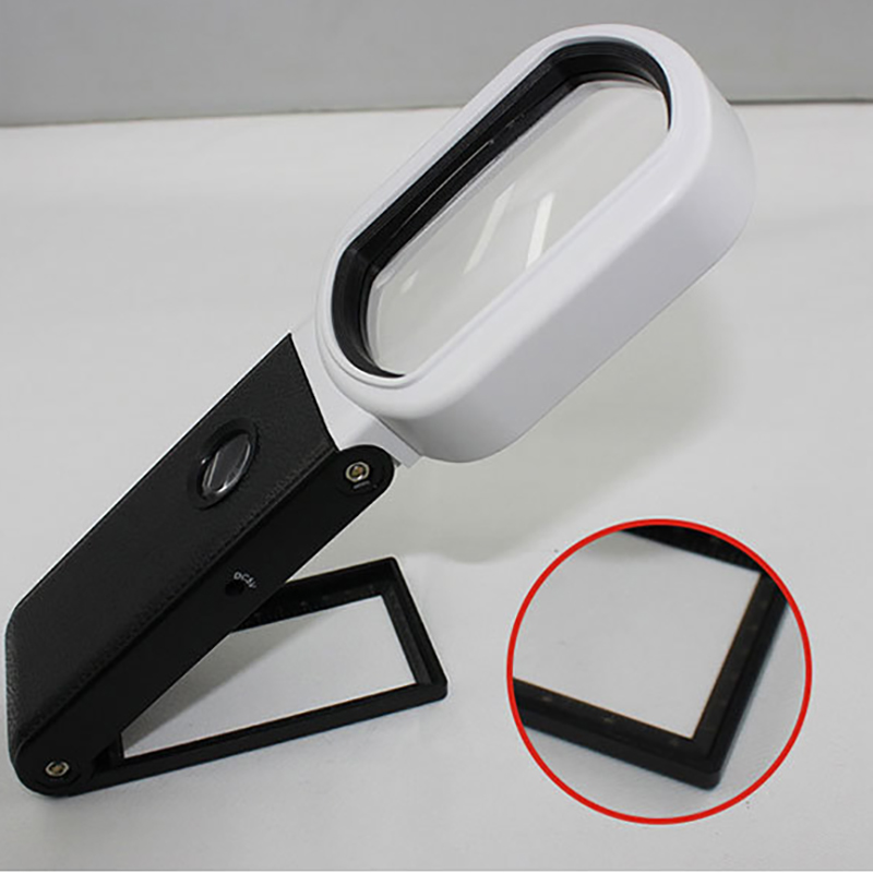 Kính lúp cầm tay 10x có thước đo chuyên dụng TH-7018-FX