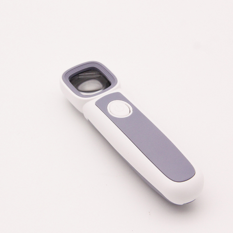 Kính lúp cầm tay 44x có đèn led RJS-18072