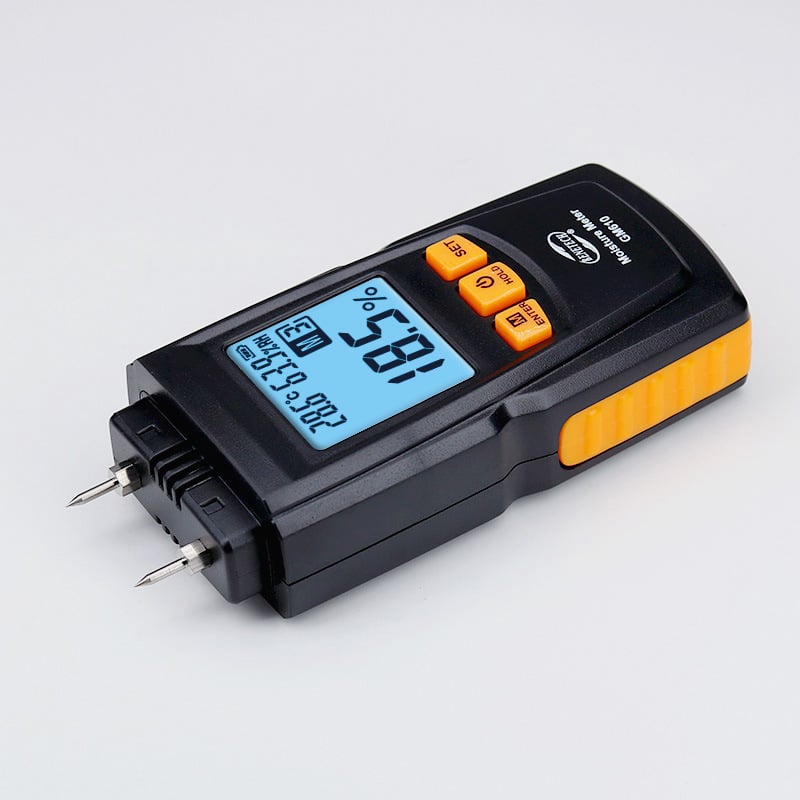 Máy đo độ ẩm và nhiệt độ gỗ Benetech GM610