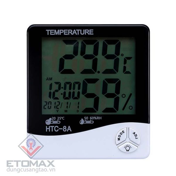 Máy đo độ ẩm nhiệt độ HTC-8A