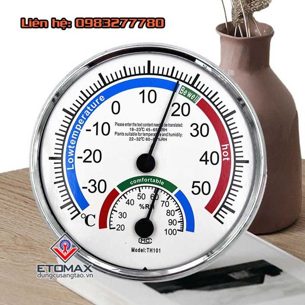 Máy đo độ ẩm nhiệt độ TH101