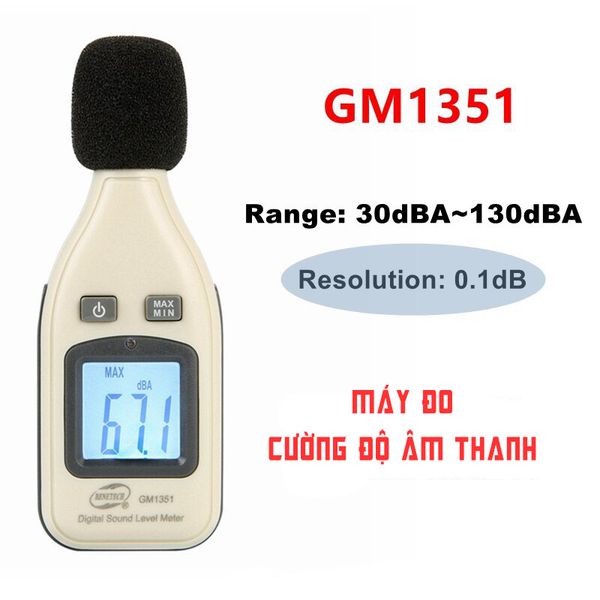Máy đo độ ồn âm thanh Benetech Gm1351