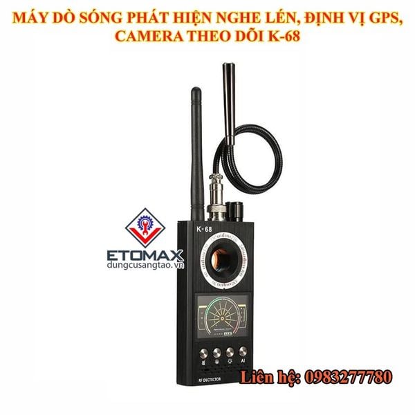 Máy dò sóng phát hiện nghe lén, dò tìm định vị GPS K68